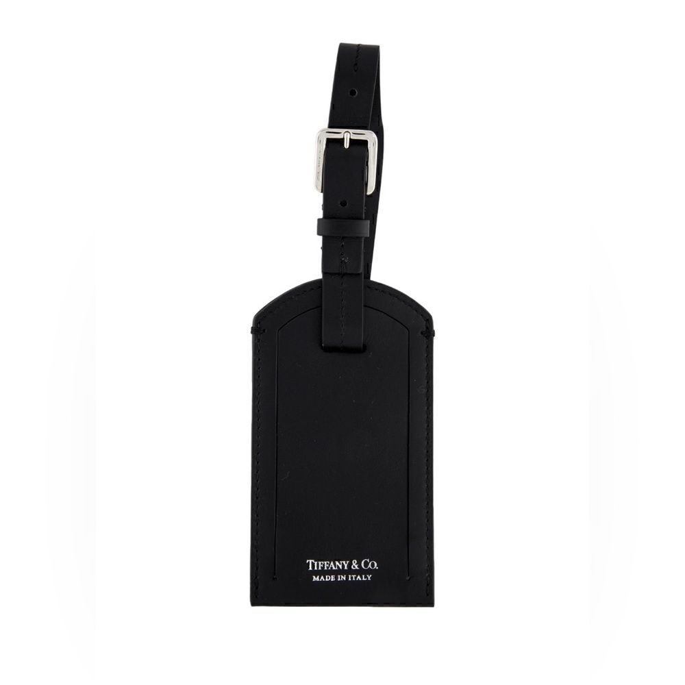 Tiffany & Co. Black Luggage Tag - New in Box